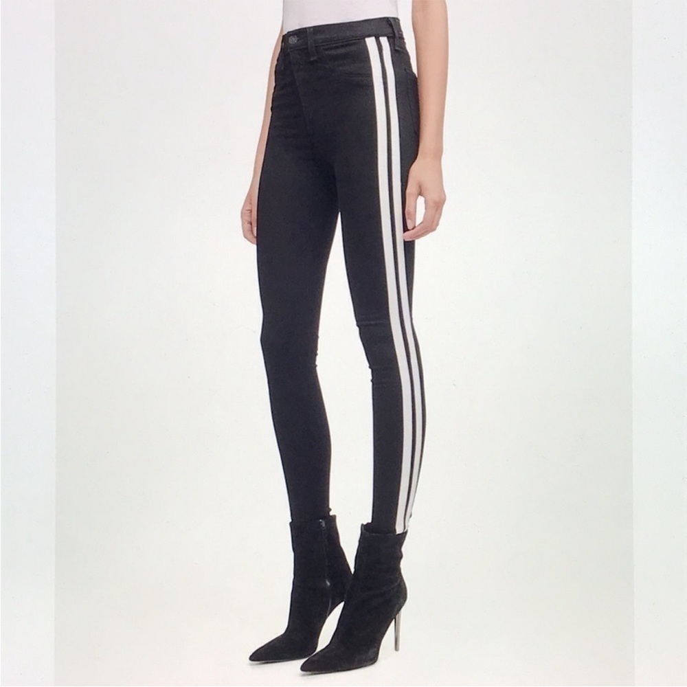 Rag & Bone Mito High Rise Side Striped Skinny Jeans - Picture 6 of 8